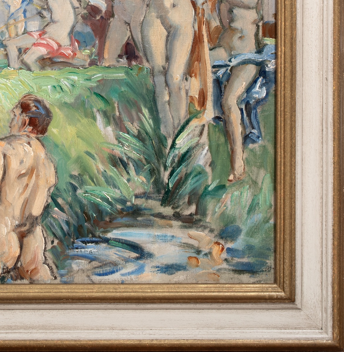 Artémis et les nymphes au bain, vers 1920  Par Wilfrid De Glehn RA (Britannique, 1870-1951)-photo-2