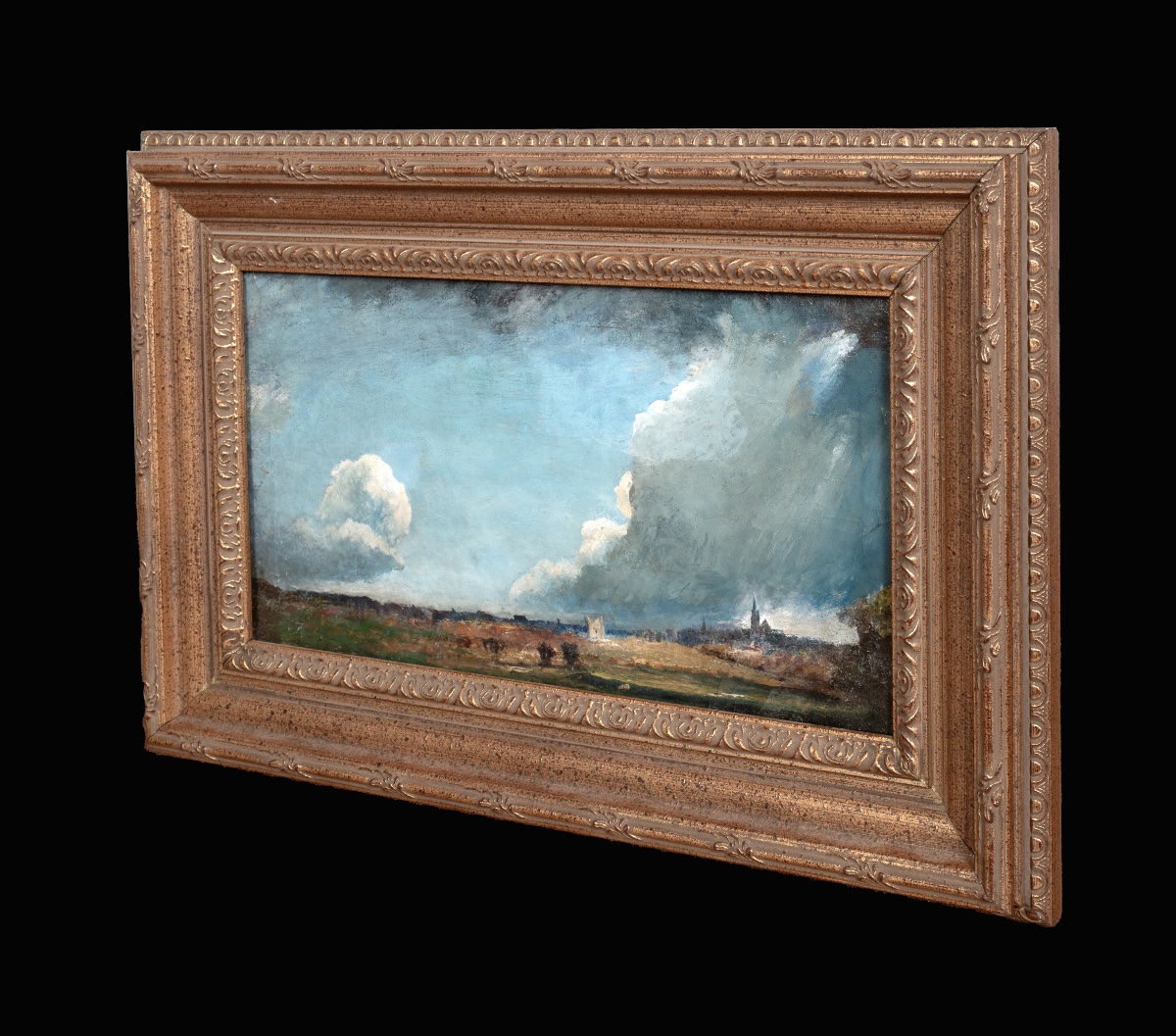 Paysage, Étude de cumulus, début du XIXe siècle  Attribué à John Constable (1776-1837) -photo-3