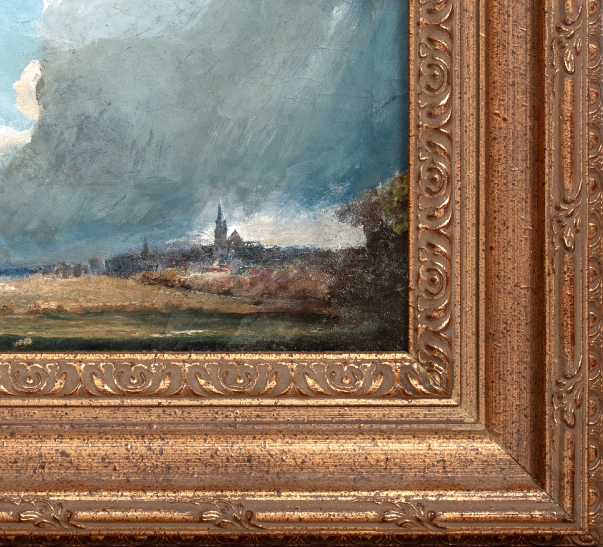 Paysage, Étude de cumulus, début du XIXe siècle  Attribué à John Constable (1776-1837) -photo-3