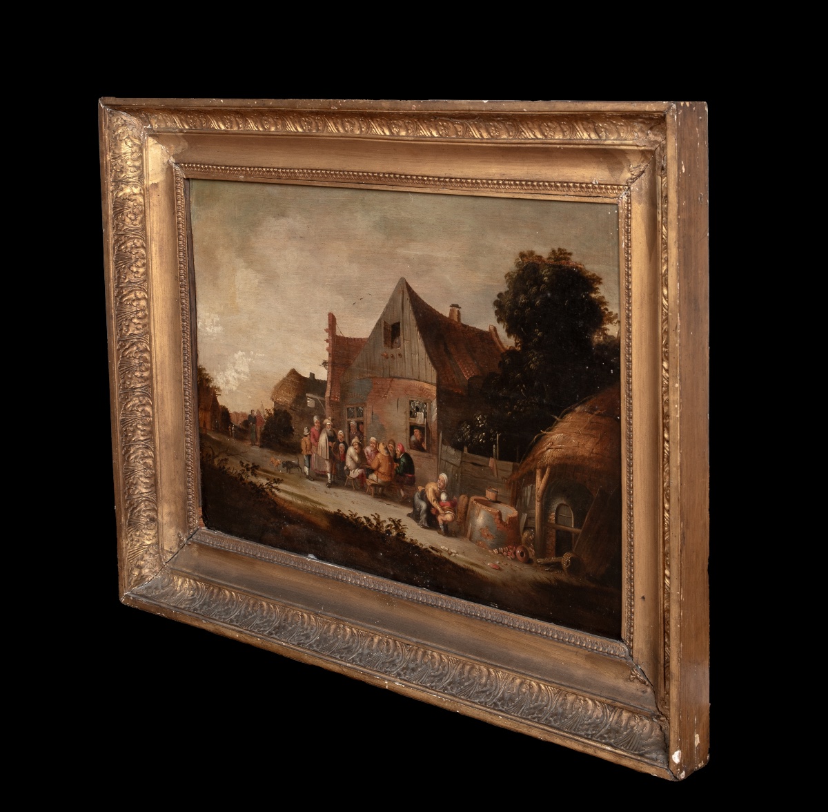 Village Tavern With Peasants Drinking And A Hurdy-gurdy Player, 17th Century  David Teniers-photo-4