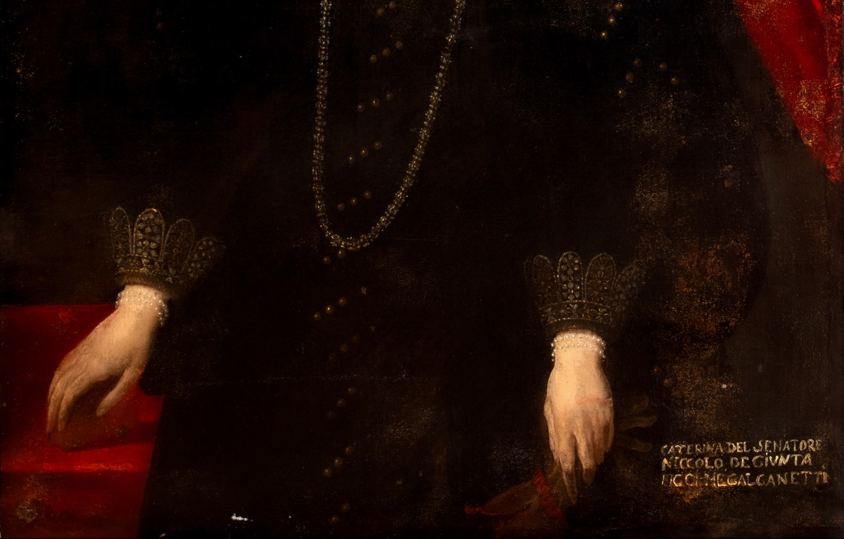 Portrait de Caterina Giunta, épouse du sénateur vénitien Giunta, vers 1630  Justus Sustermans-photo-3