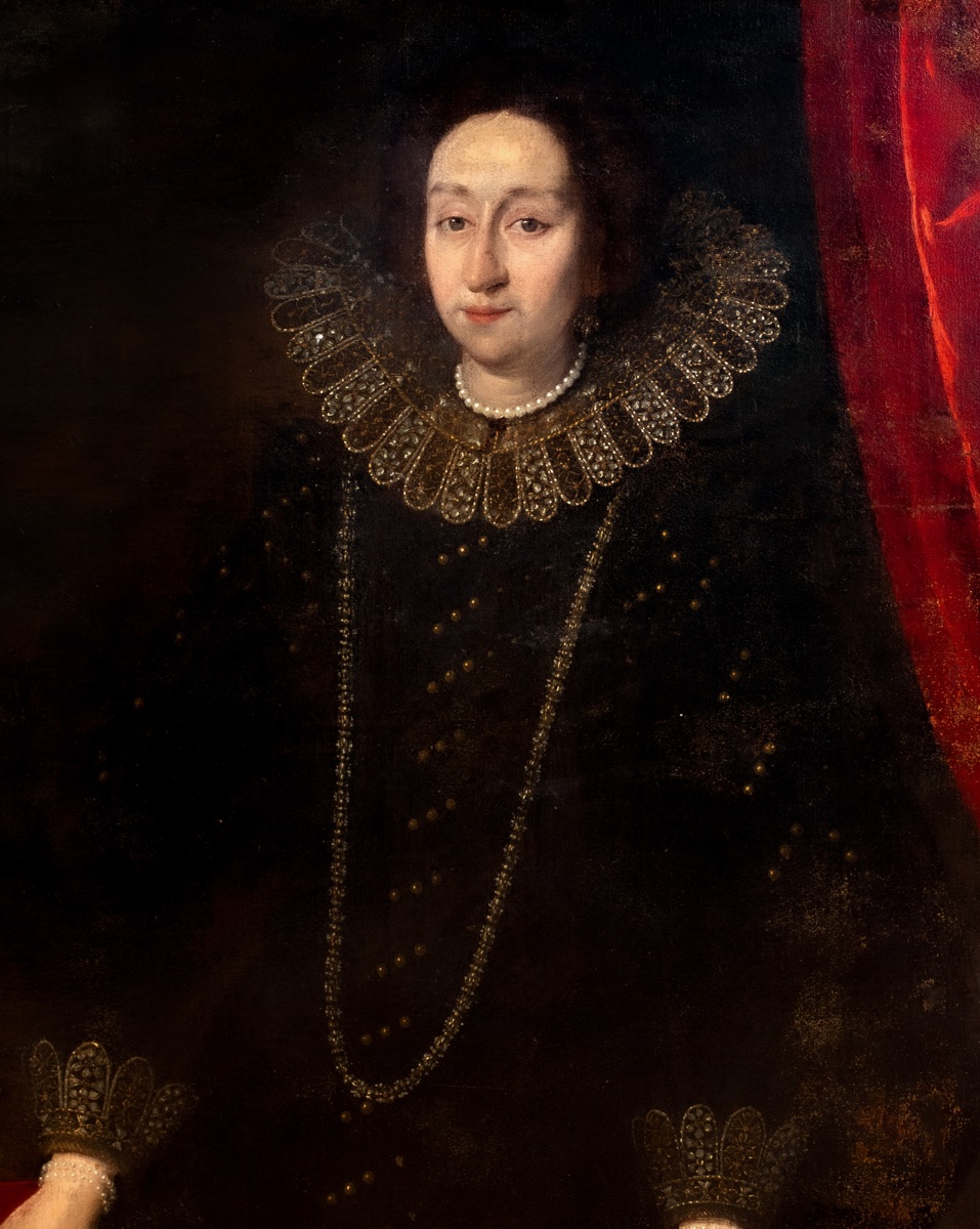 Portrait de Caterina Giunta, épouse du sénateur vénitien Giunta, vers 1630  Justus Sustermans-photo-2