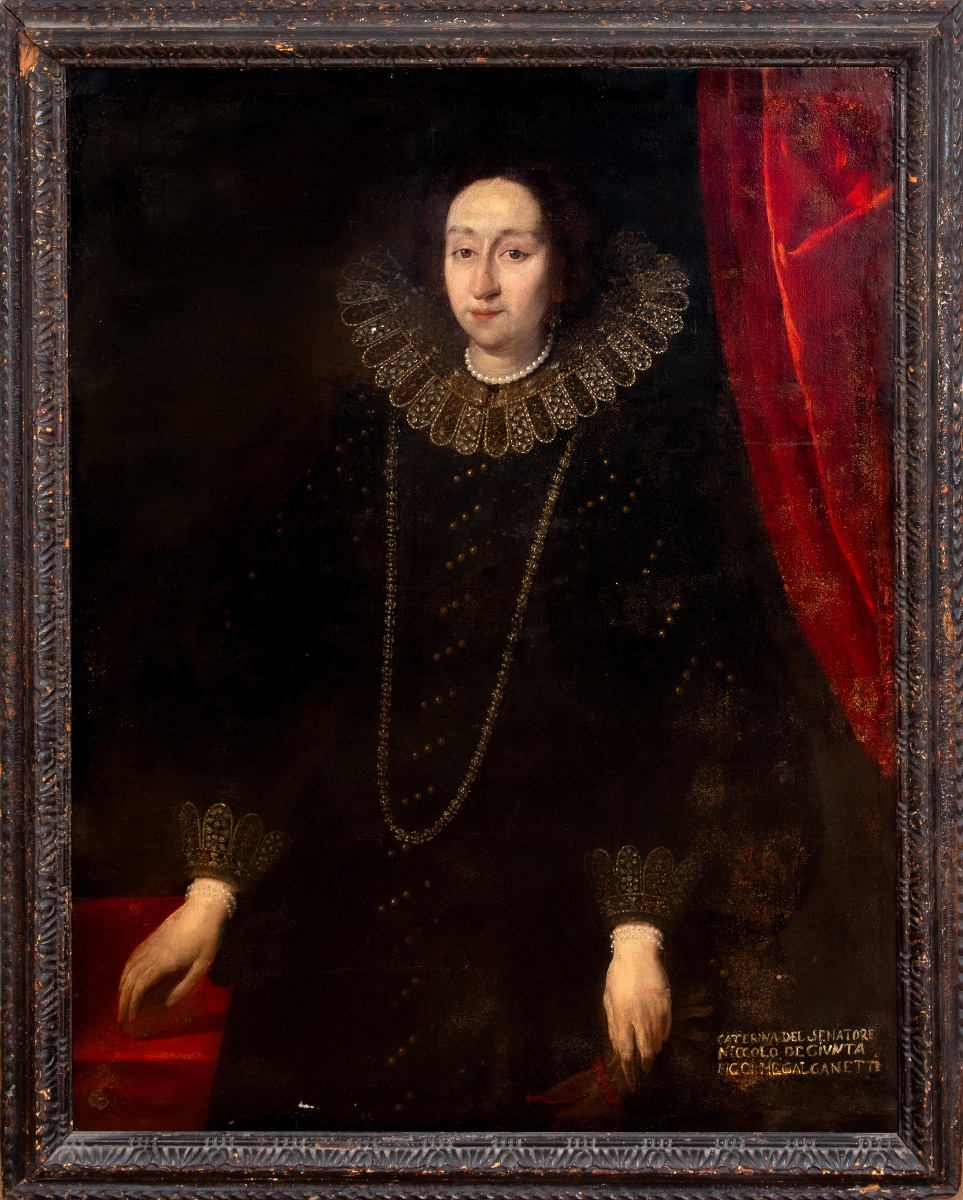 Portrait de Caterina Giunta, épouse du sénateur vénitien Giunta, vers 1630  Justus Sustermans