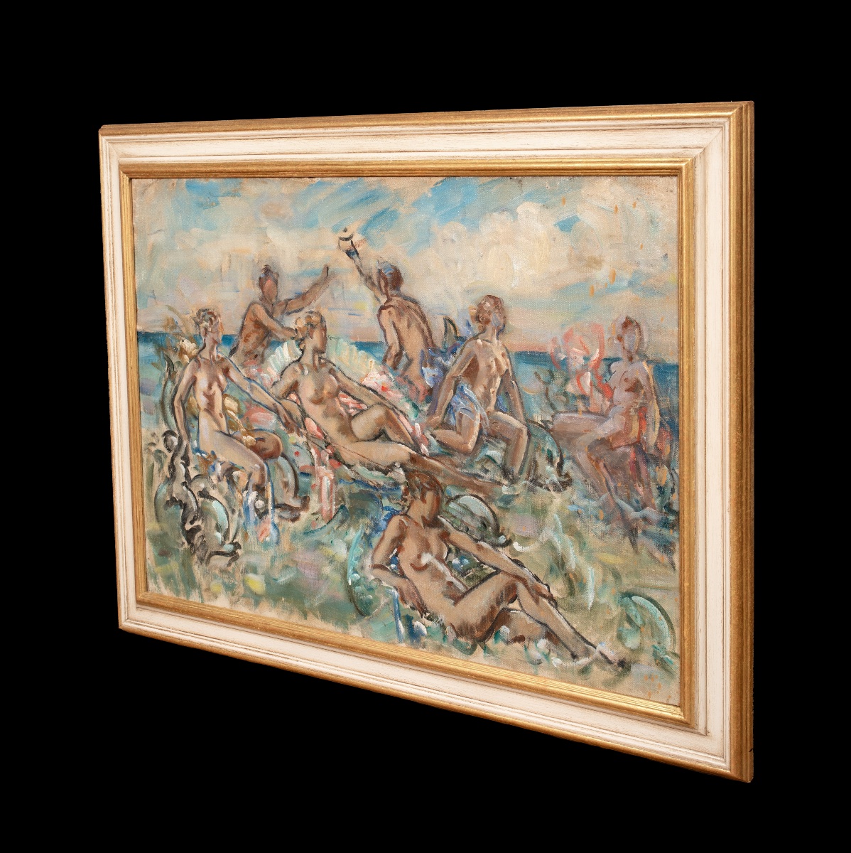 La Naissance de Vénus, vers 1920  Par Wilfrid De Glehn RA (Britannique, 1870-1951) -photo-4