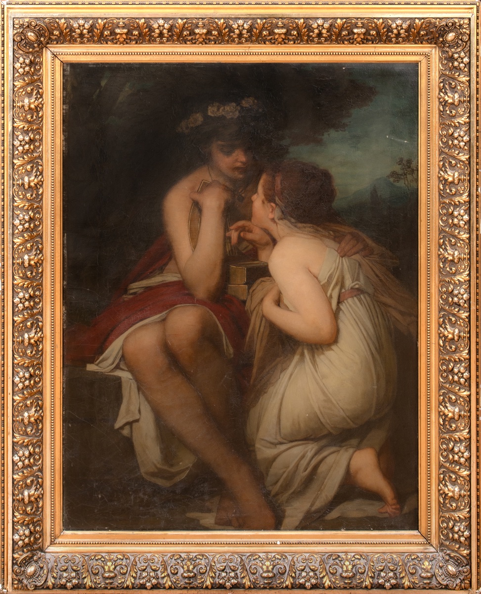 Orpheus And Eurydice, 19th Century  Painting By John William Waterhouse (1849–1917)  