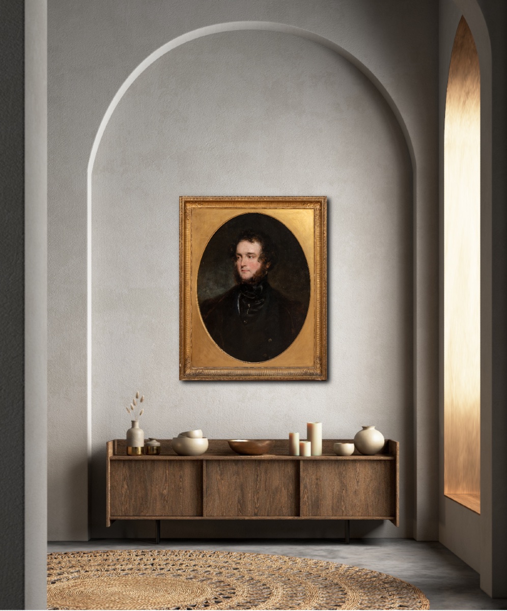 Portrait Of The Count d'Orsay, Alfred Guillaume Gabriel Grimod d'Orsay, 19th Century  Francis Grant-photo-3