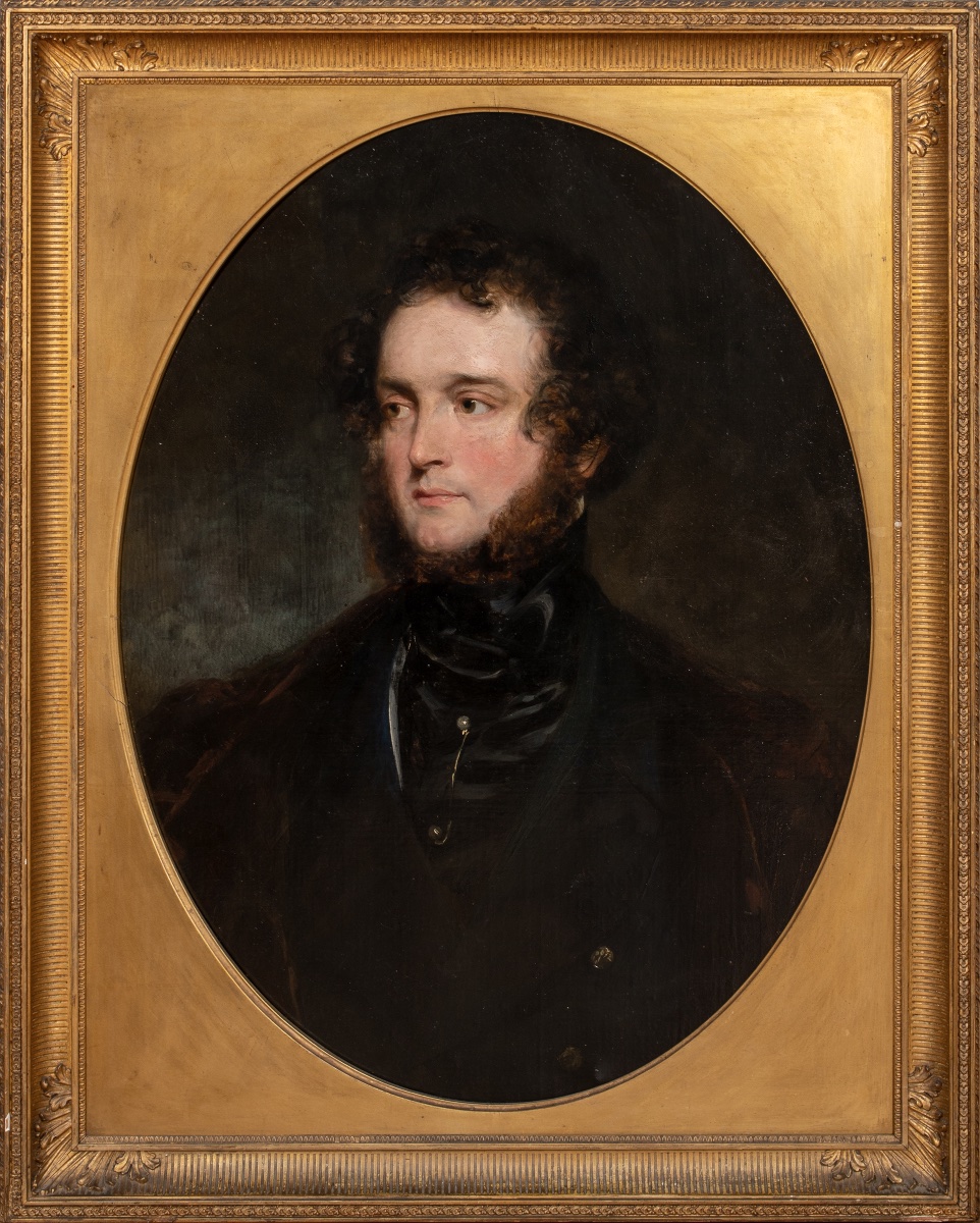 Portrait Of The Count d'Orsay, Alfred Guillaume Gabriel Grimod d'Orsay, 19th Century  Francis Grant