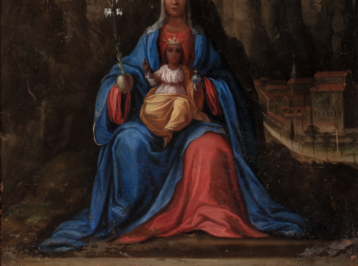 The Black Virgin Of Montserrat, C. 1600  Spanish School  -photo-2