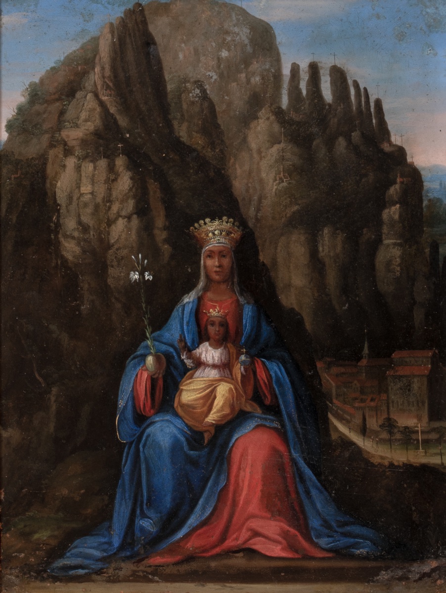 The Black Virgin Of Montserrat, C. 1600  Spanish School  