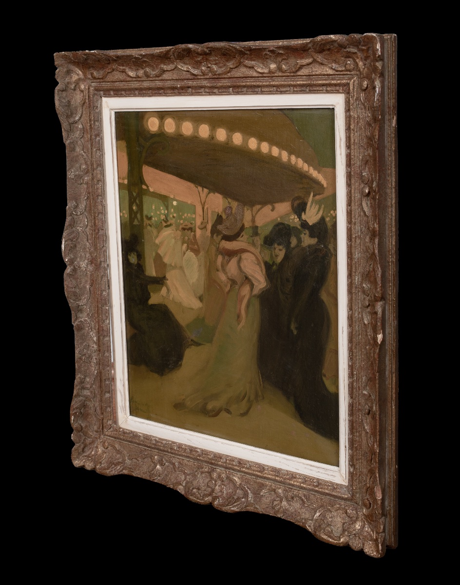 LE CAFÉ, vers 1900  TONY MINARTZ (FRANC, 1873-1944)-photo-4