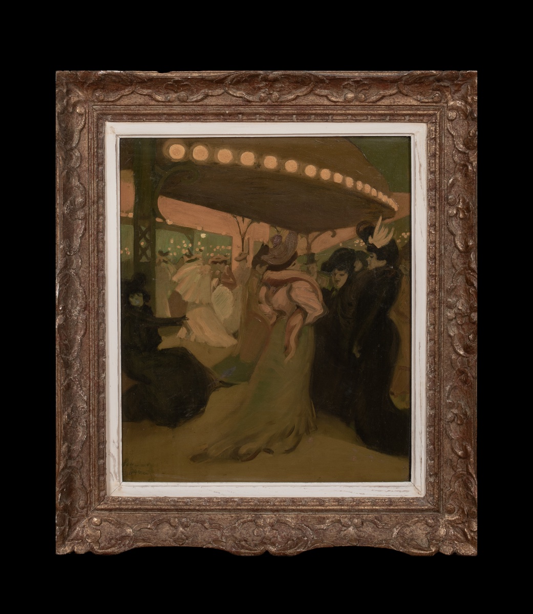 LE CAFÉ, vers 1900  TONY MINARTZ (FRANC, 1873-1944)-photo-2