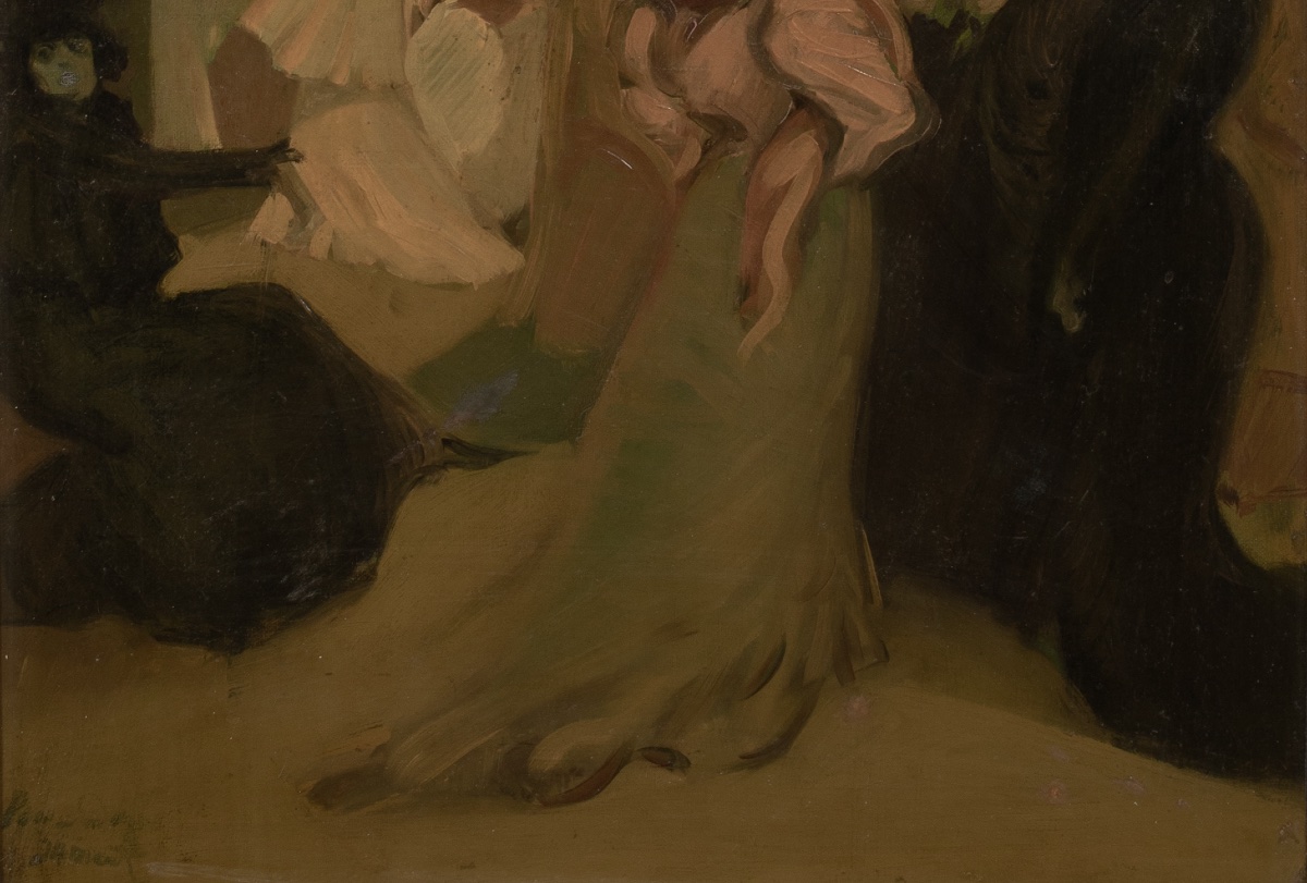 LE CAFÉ, vers 1900  TONY MINARTZ (FRANC, 1873-1944)-photo-3