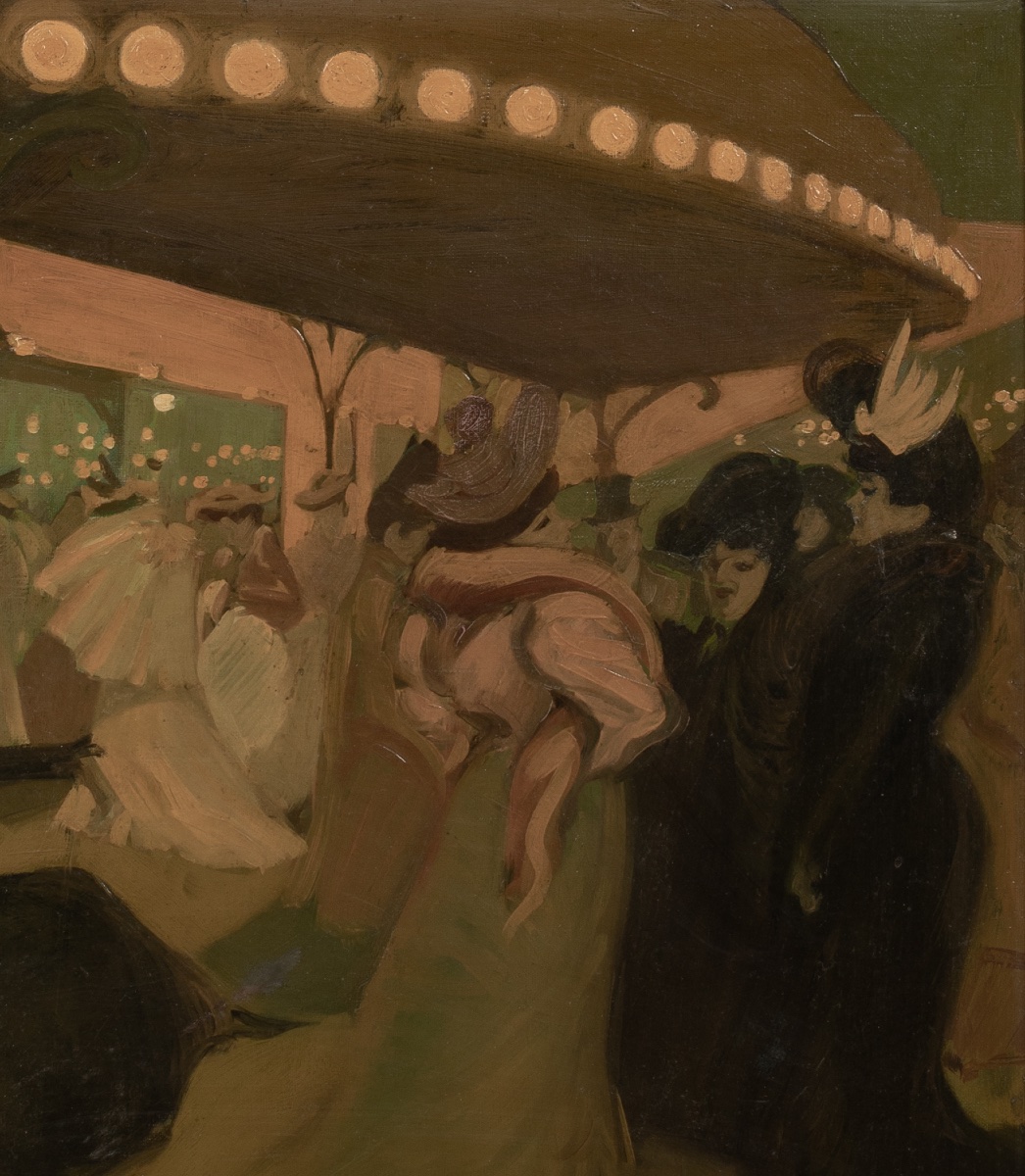LE CAFÉ, vers 1900  TONY MINARTZ (FRANC, 1873-1944)-photo-4