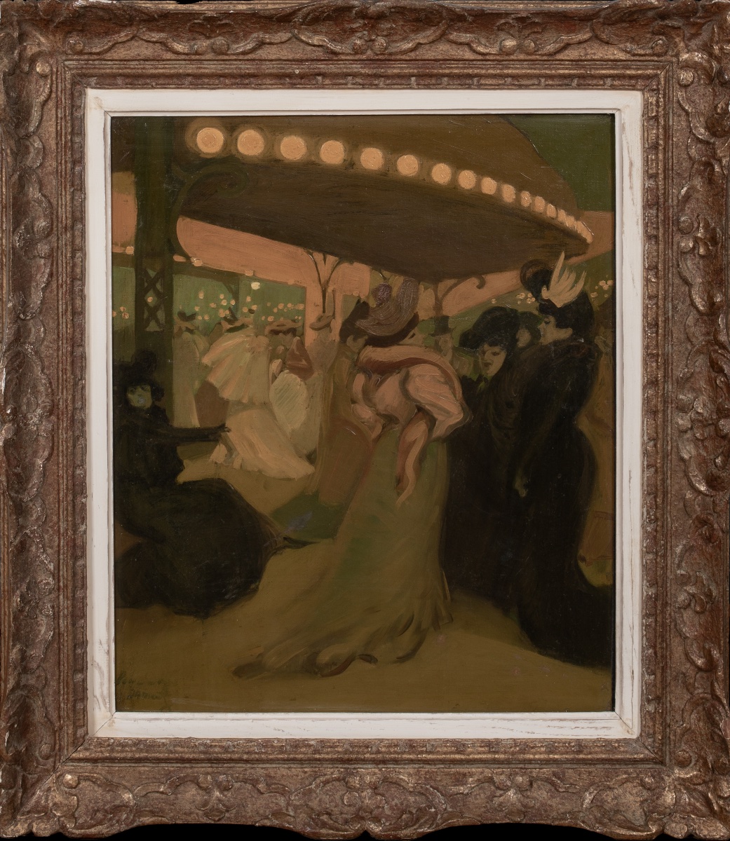 LE CAFÉ, vers 1900  TONY MINARTZ (FRANC, 1873-1944)