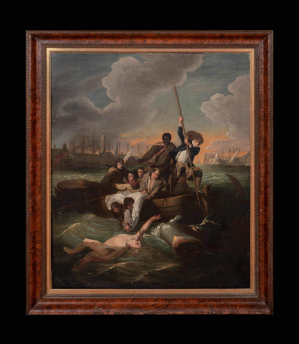  Watson And The Shark, 18th Century   circle of JOHN SINGLETON COPLEY (1738-1815)   -photo-3
