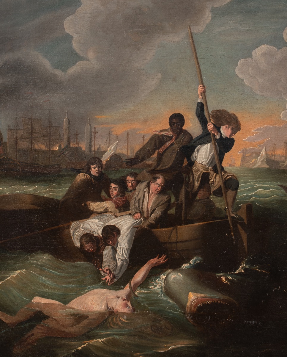  Watson And The Shark, 18th Century   circle of JOHN SINGLETON COPLEY (1738-1815)   -photo-2