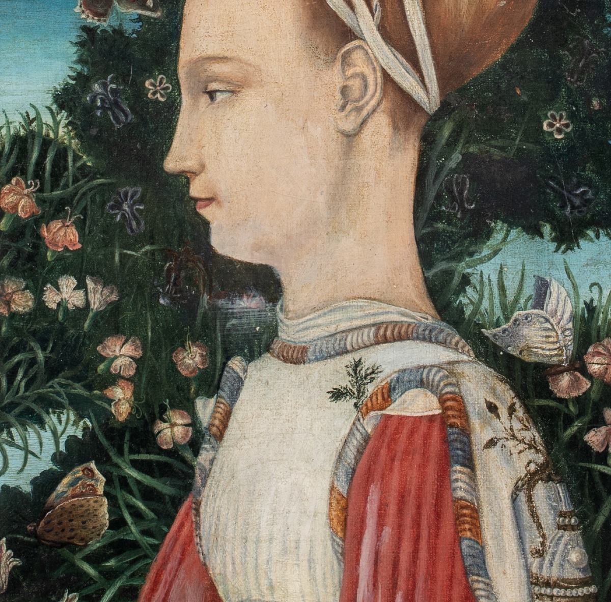 Portrait Of Princess Ginevra d'Este (1419–1440)  After Pisanoello (1380–1455) -photo-3
