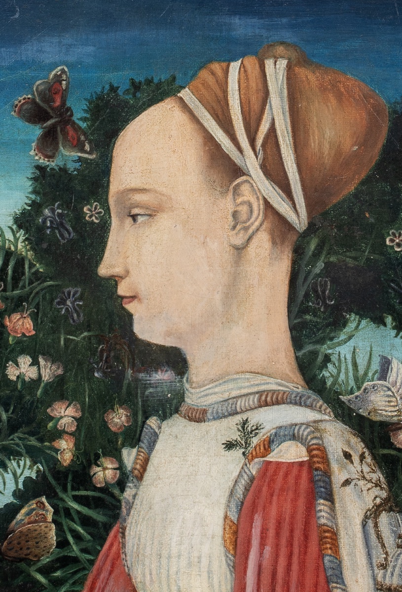 Portrait Of Princess Ginevra d'Este (1419–1440)  After Pisanoello (1380–1455) -photo-5