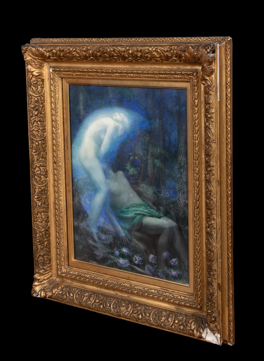 Le Sommeil d'Endymion, daté de 1904  Ernest Lloyd Jones (Britannique, 1870-1923)  -photo-3