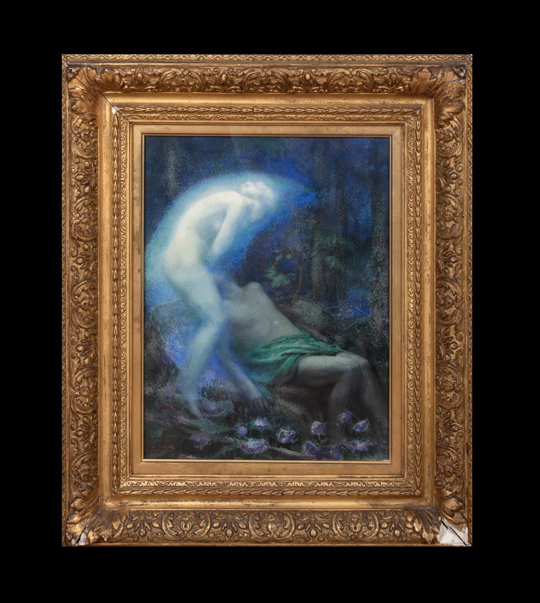 Le Sommeil d'Endymion, daté de 1904  Ernest Lloyd Jones (Britannique, 1870-1923)  -photo-3
