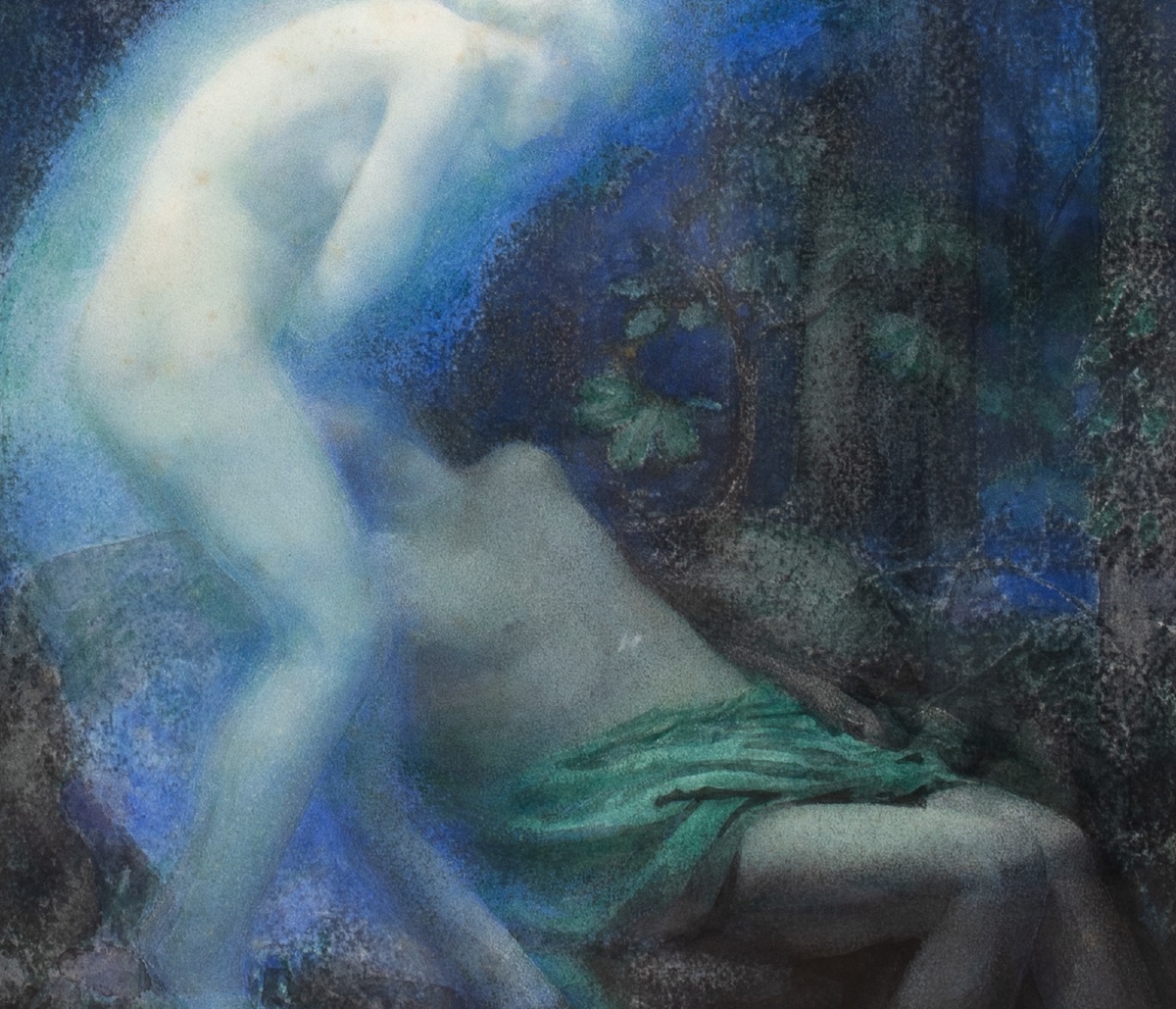 Le Sommeil d'Endymion, daté de 1904  Ernest Lloyd Jones (Britannique, 1870-1923)  -photo-7