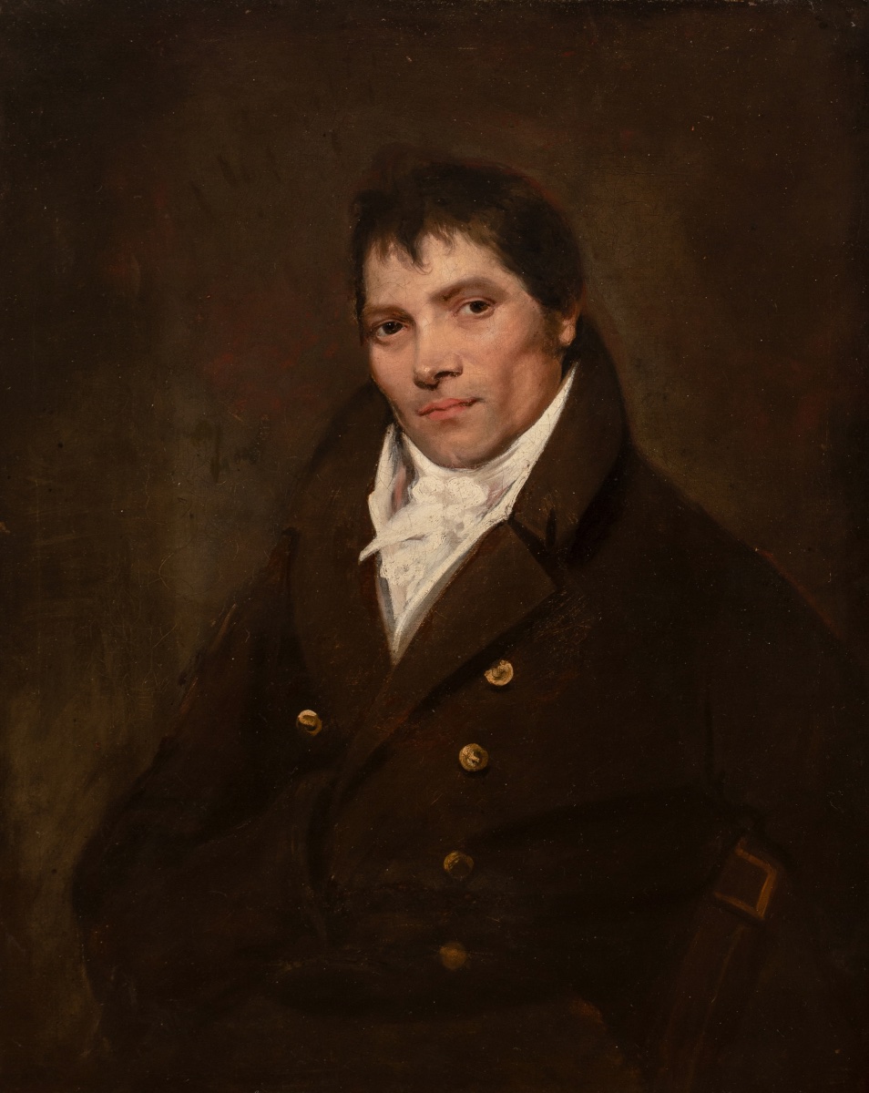 PORTRAIT DU DOCTEUR ABRAHAM WHITE, Esq., MD (1781-1821)  Cercle de John Hopper (1758-1810)  -photo-2