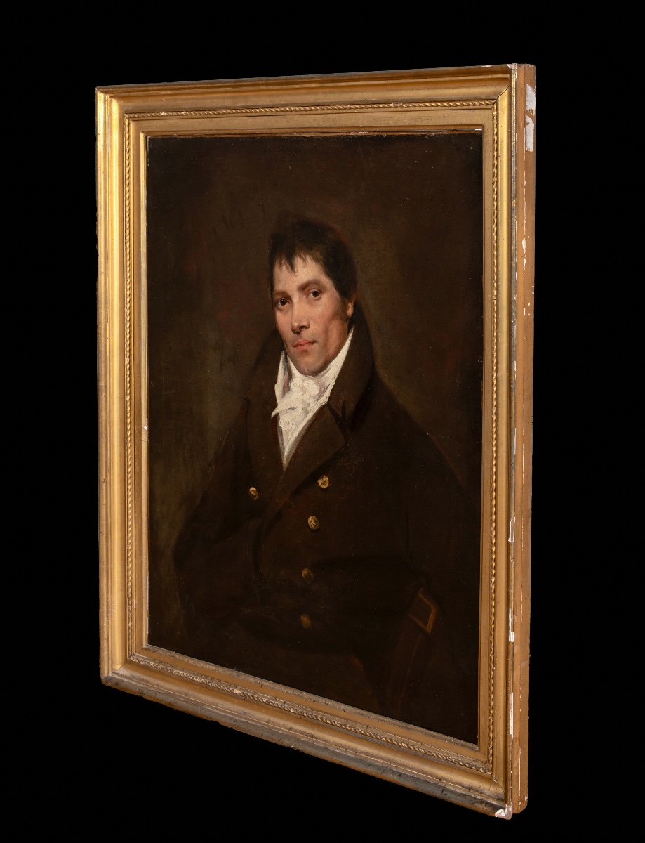 PORTRAIT DU DOCTEUR ABRAHAM WHITE, Esq., MD (1781-1821)  Cercle de John Hopper (1758-1810)  -photo-4