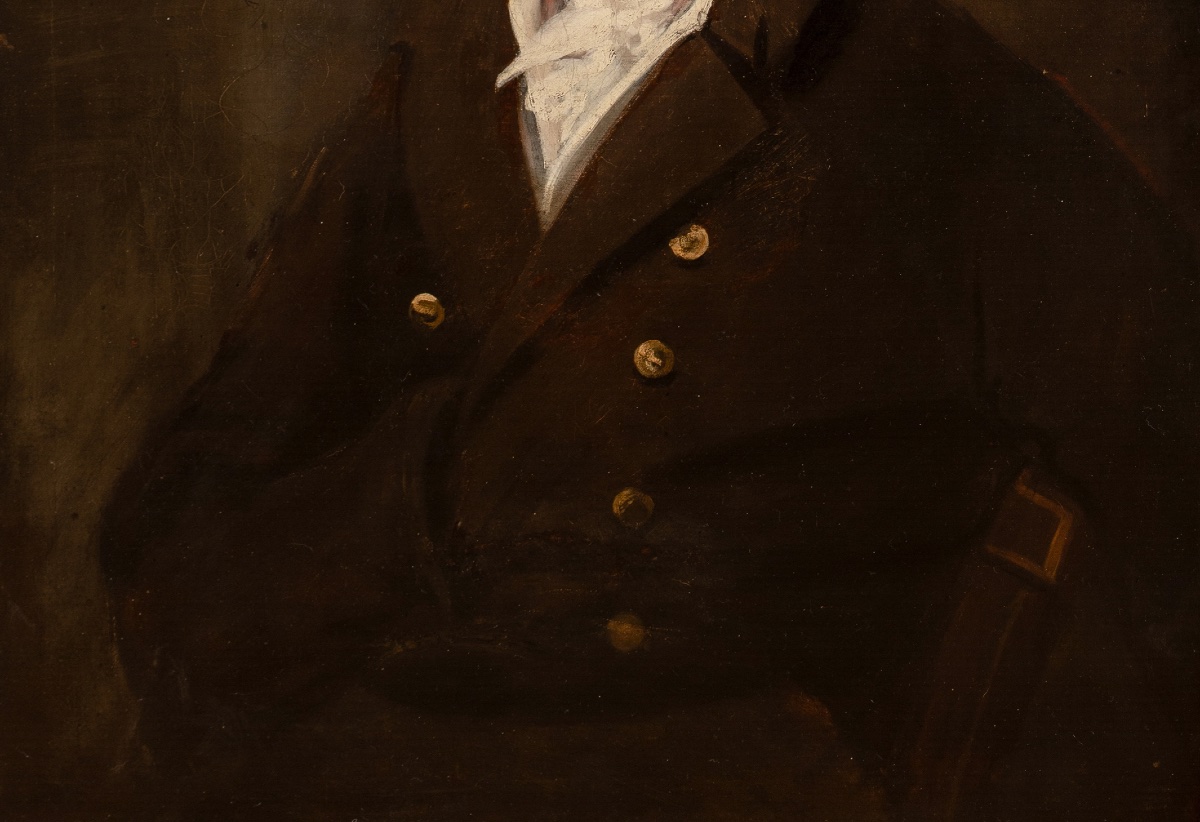 PORTRAIT DU DOCTEUR ABRAHAM WHITE, Esq., MD (1781-1821)  Cercle de John Hopper (1758-1810)  -photo-7
