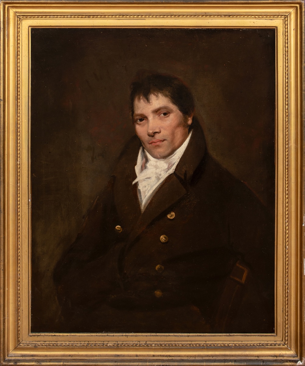 PORTRAIT DU DOCTEUR ABRAHAM WHITE, Esq., MD (1781-1821)  Cercle de John Hopper (1758-1810)  