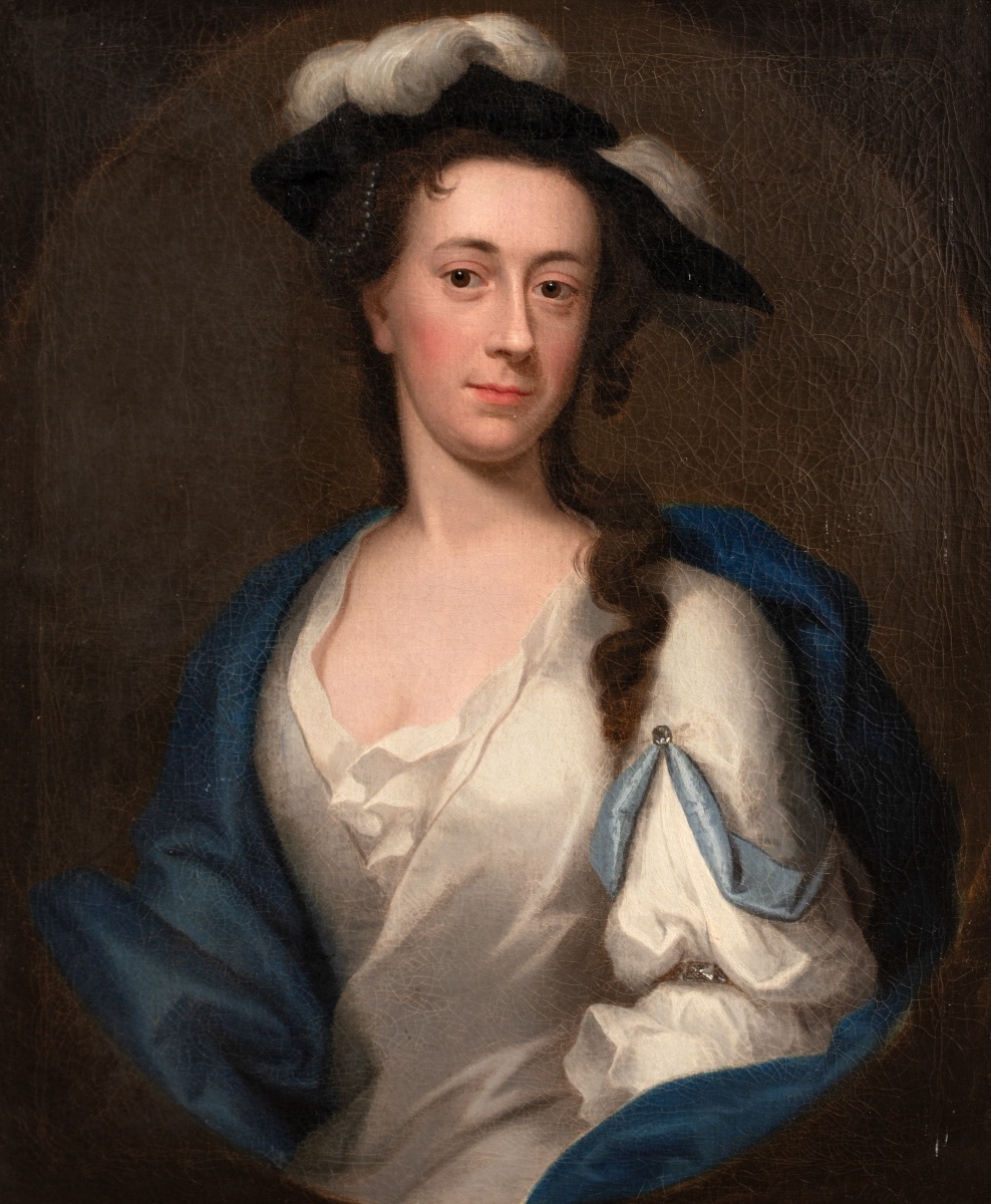 Portrait Of Mary Doughty, 1747, By John Theodore Heins (1697–1756)  -photo-3