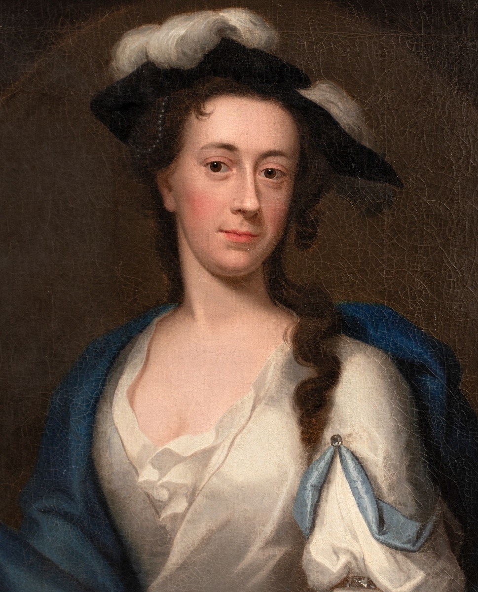 Portrait Of Mary Doughty, 1747, By John Theodore Heins (1697–1756)  -photo-4