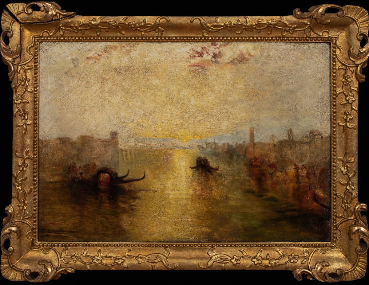 Saint Benedetto, View Of Fusina, Venice, 19th Century  School Of Joseph Mallord William Turner-photo-5