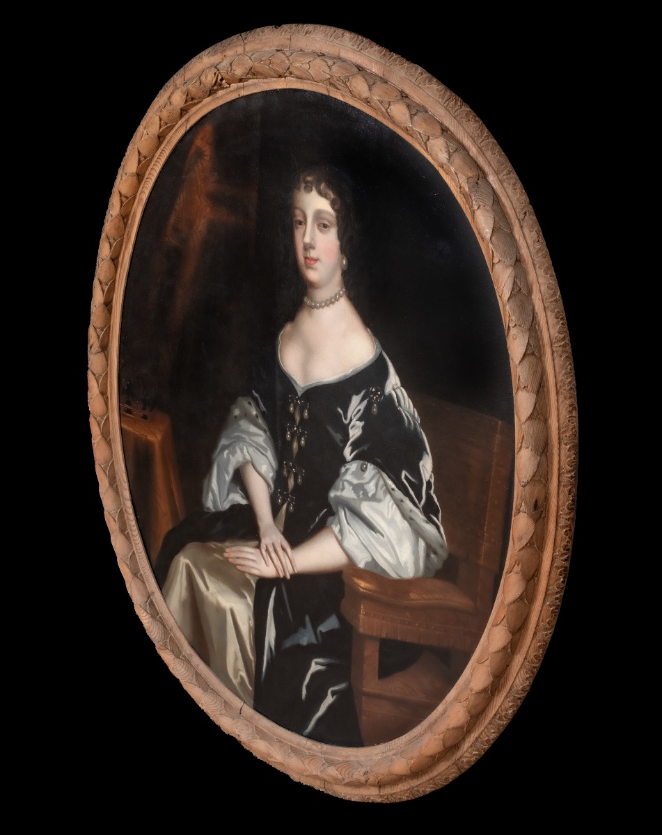 Catherine de Bragance, reine d'Angleterre (1638-1705)  Atelier de Sir Peter Lely (1618-1680) -photo-2