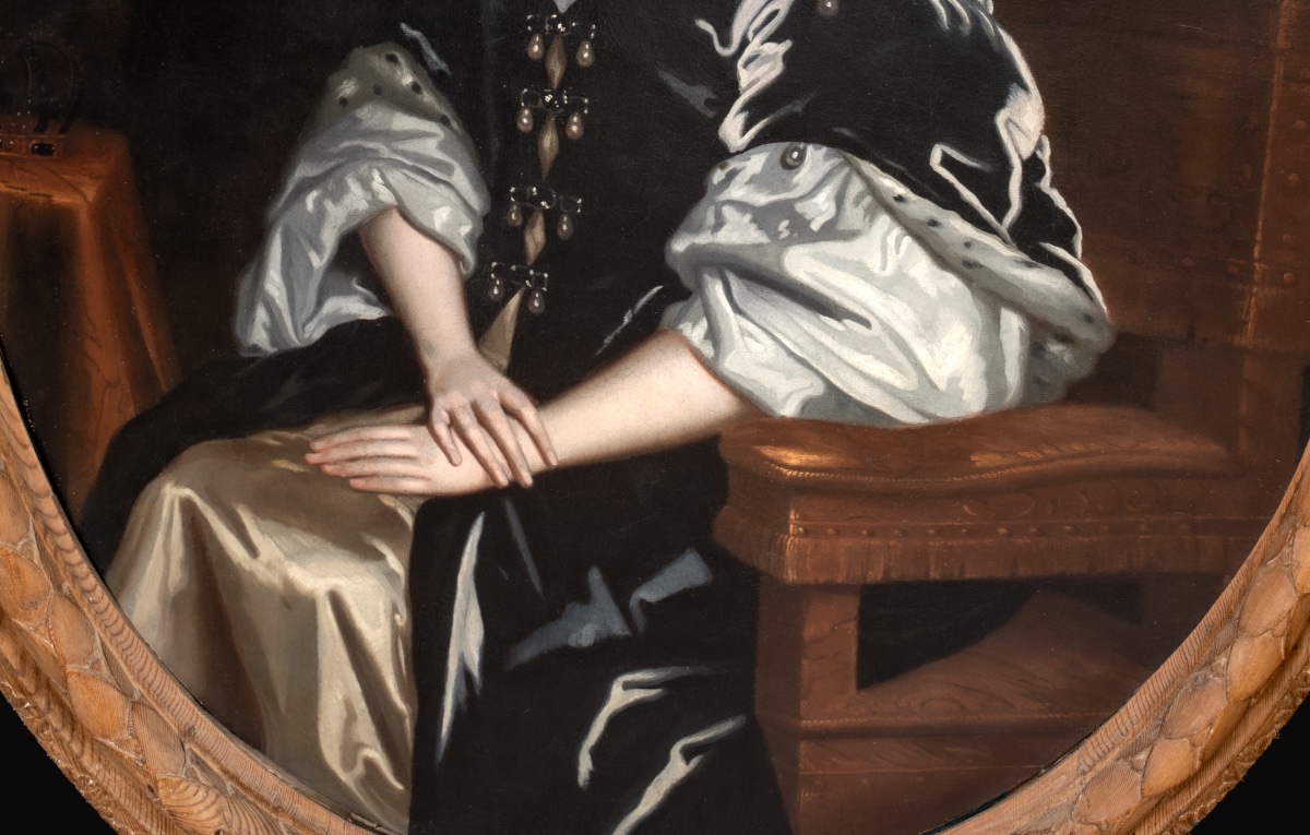 Catherine de Bragance, reine d'Angleterre (1638-1705)  Atelier de Sir Peter Lely (1618-1680) -photo-3