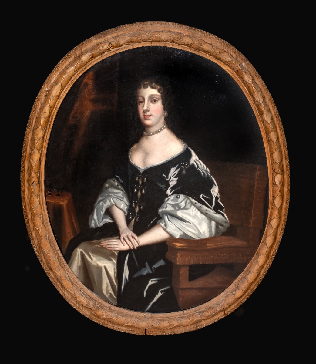 Catherine de Bragance, reine d'Angleterre (1638-1705)  Atelier de Sir Peter Lely (1618-1680) -photo-6
