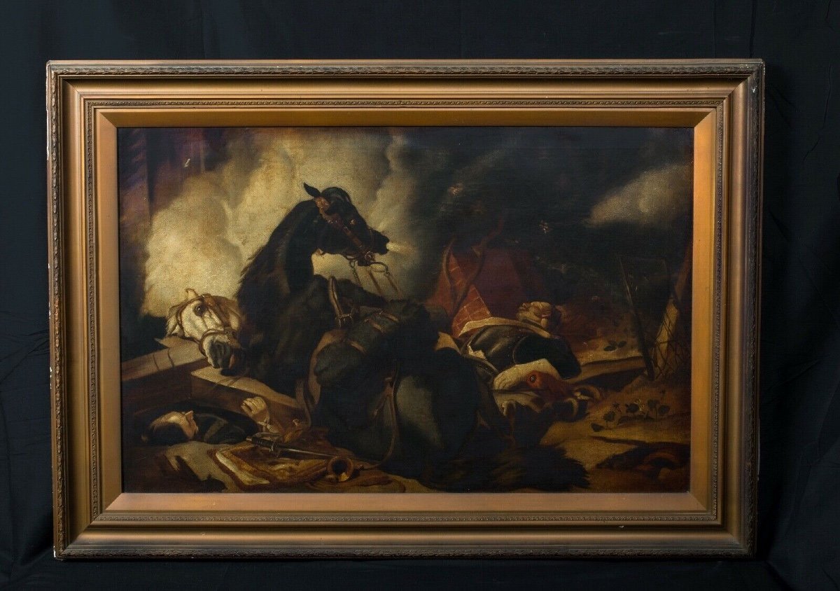 Napoleonic War Horse, 19th Century After Sir Edwin Henry Landseer (1802-1872)-photo-3