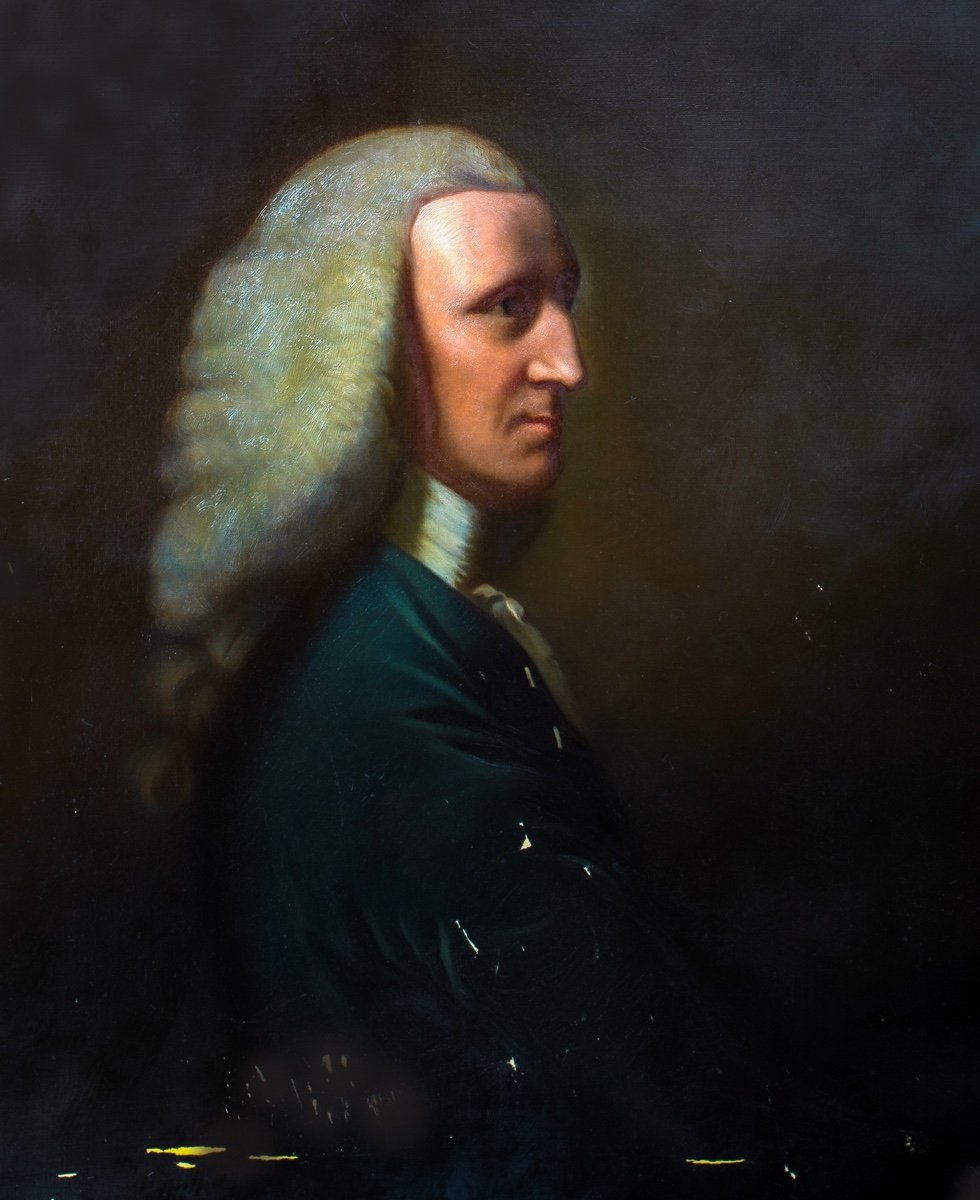 Portrait Of George, 1st Lord Lyttelton (1709-1773) John Lewis Reilly (1835-1922)