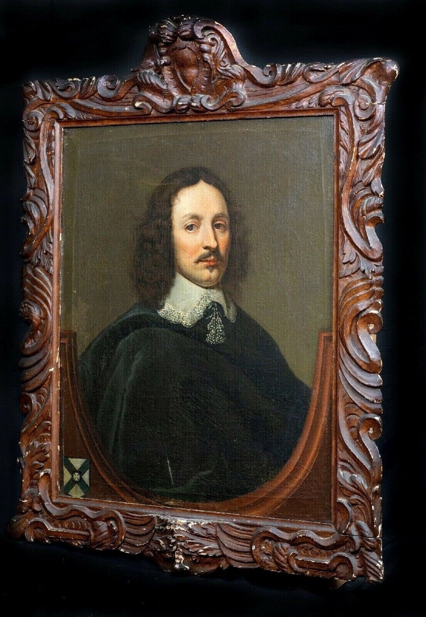 Portrait De William Yorke (1609-1666), XVIIe Siècle  Attribué à Edward Bower (fl. 1635 – 1667) 