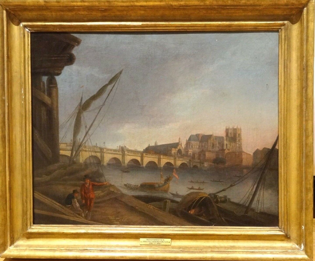 Westminster Du Sud, XVIIIe Siècle  Par Joseph Farington (1747-1821) 