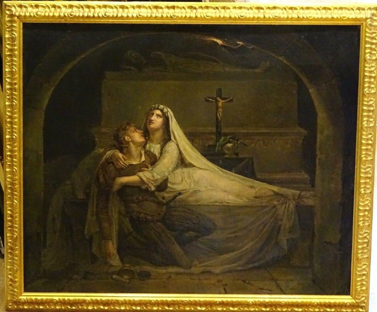 The Death Of Romeo, 19th Century English School - Dates 1823-photo-2