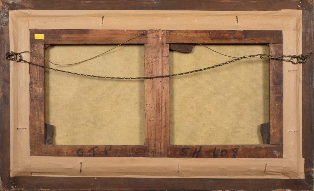 Scène Côtière Rocheuse, XVIIIe Siècle  Attribué à Joseph Vernet (1714-1789)-photo-3