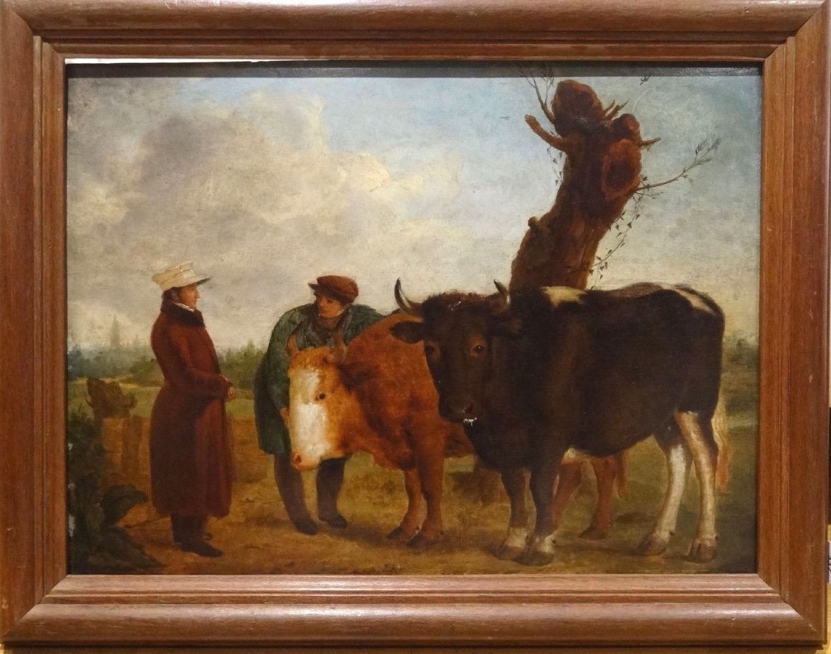 Price Of Bulls, Farmer And Owner, 18th Century