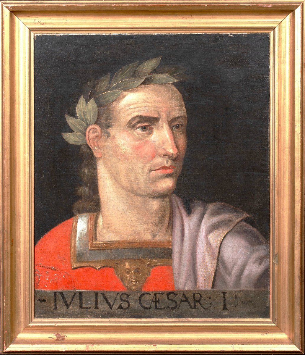 Portrait d'Un Jules César, 17ème Siècle  Ecole Italienne - -photo-2