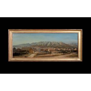 View Of Toulon, France, Dated 1848 Signed Indistinctly  