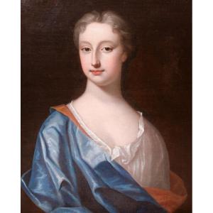 Portrait The Honorable Mrs Elizabeth Tufton (wilbraham), 1710 Sir Godfrey Kneller (1646-1723)