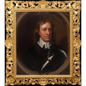 Portrait De Sir Oliver Cromwell (1599-1658) Sir Peter Lely  Cercle (1599-1658) Sir Peter Lely