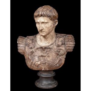 Roman Emperor Augustus Caesar 19th Century Italian School 