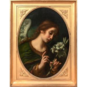 L'Ange de l'Annonciation, XIXe siècle  D'après Carlo Dolci (1616-1686)  