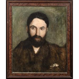 Portrait Of A Bearded Gentleman, 19th Century, School Of Edgar Degas (1834-1917)  