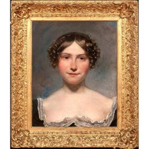 Portrait d'une dame, supposée être Marguerite Gardiner, comtesse de Blessington (1789-1849)